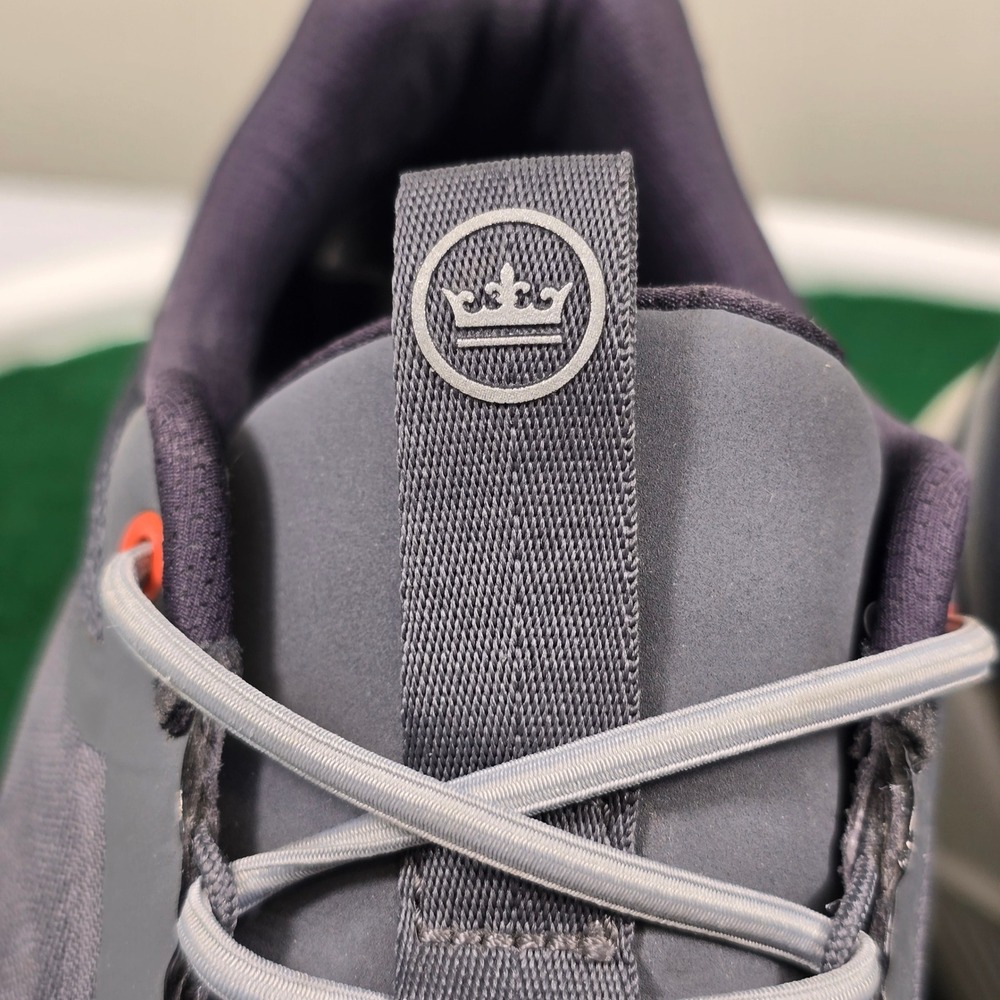 Peter Millar Hyperlight Apollo Sneakers Mens 10.5 Iron Grey MA23EF30 Slip On - Picture 8 of 11